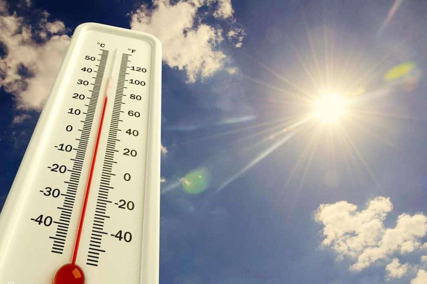Hava sıcaklığı 5 derece artacağı tahmin ediliyor Hava sıcaklığı 5 derece artacağı tahmin ediliyor